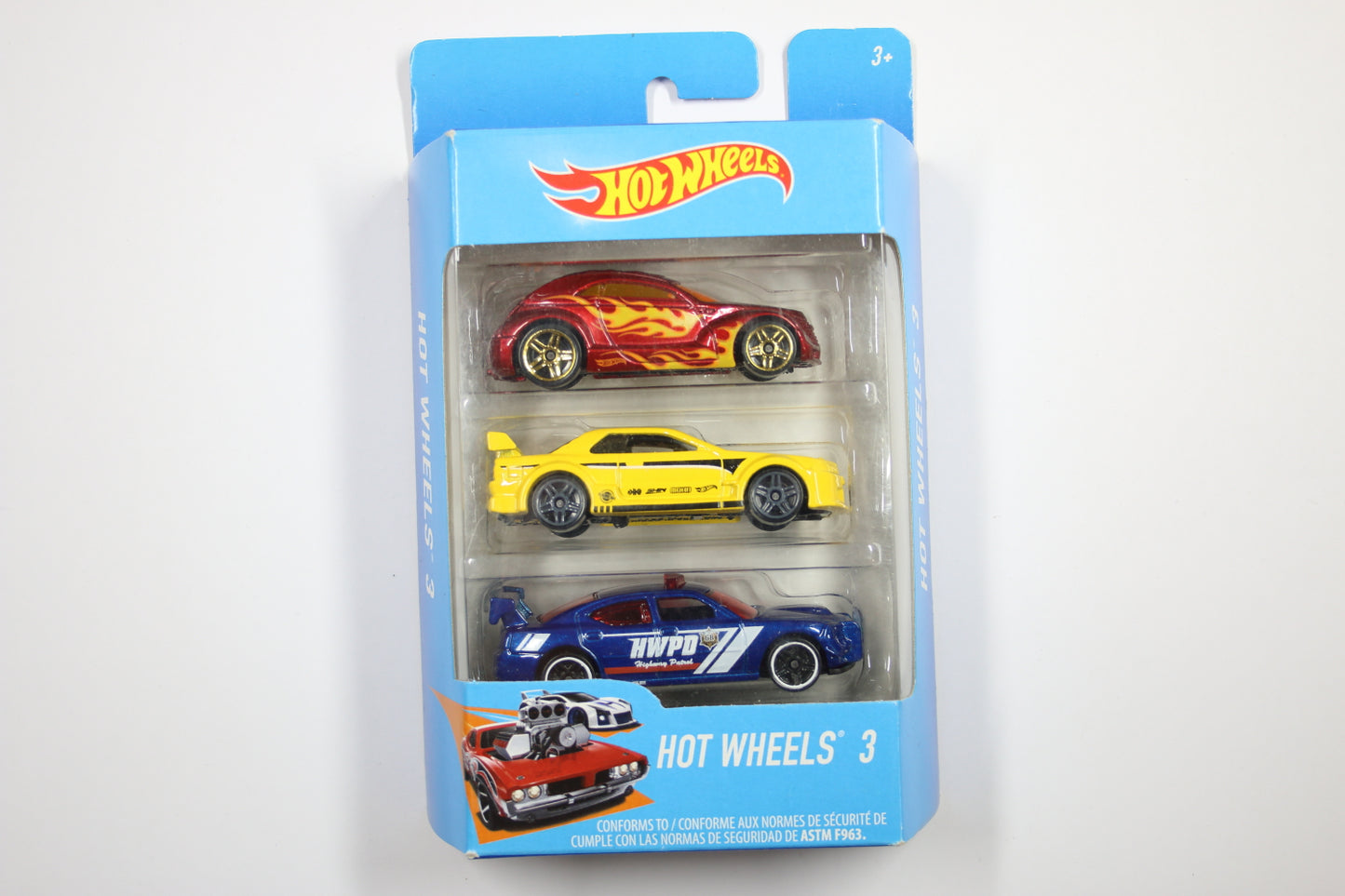 [Pre-owned] Hot Wheels 3 Pack - Chrysler Pronto, Nissan Skyline R32 & Dodge Charger Drift