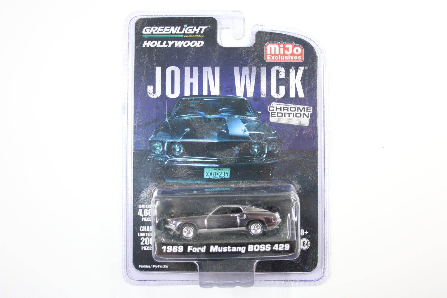 [Damaged] John Wick / 1969 Ford Mustang BOSS 429 (Chrome Edition)