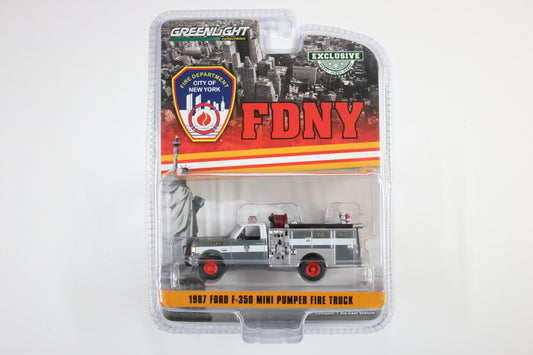 [Raw Chase] 1987 Ford F-350 Mini Pumper Fire Truck – FDNY (The Official Fire Department City of New York)