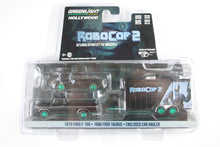 [Green Machine] RoboCop 2 / 1979 Ford F-150 with 1986 Ford Taurus Detroit Metro West Police in Enclosed Car Hauler