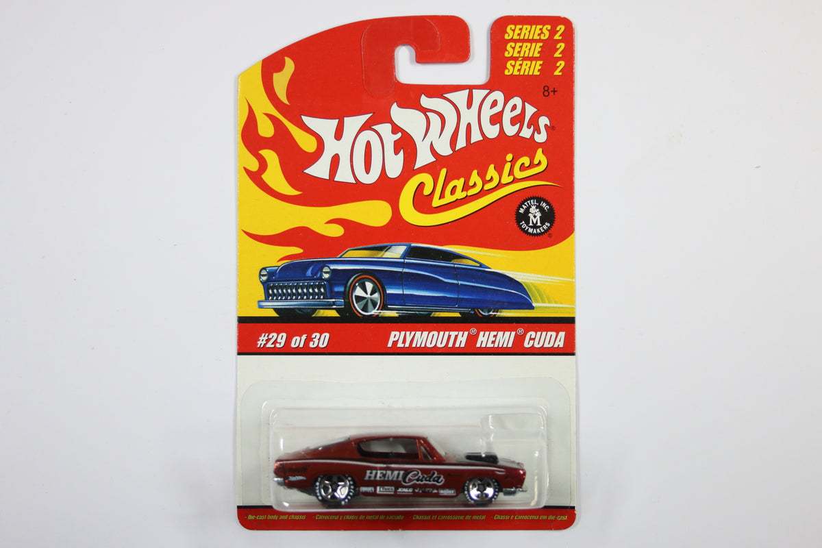 [Pre-owned] Hot Wheels Classics Series 2 (2006) 29/30 - Plymouth Hemi Cuda (Red)