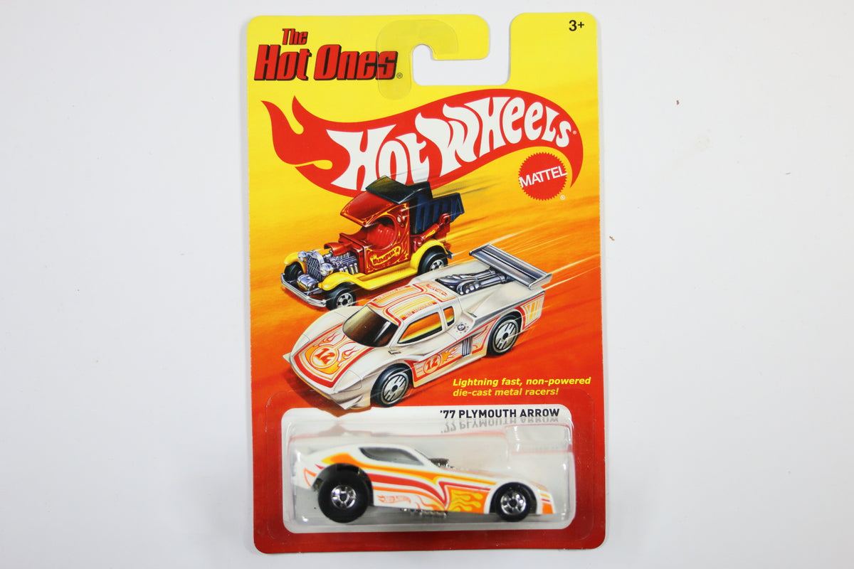 [Pre-owned] Hot Wheels The Hot Ones (2012) - '77 Plymouth Arrow (White)