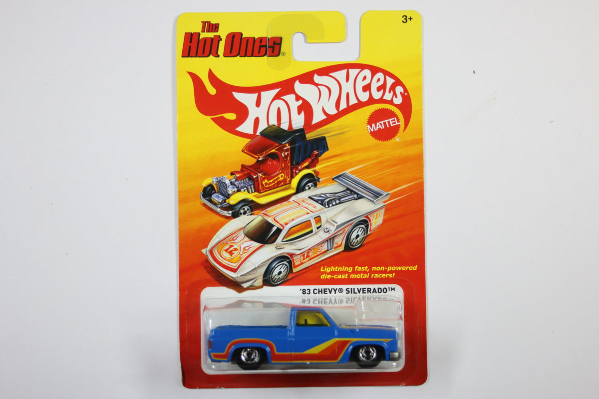 [Pre-owned] Hot Wheels The Hot Ones (2012) - '83 Chevy Silverado (Blue)