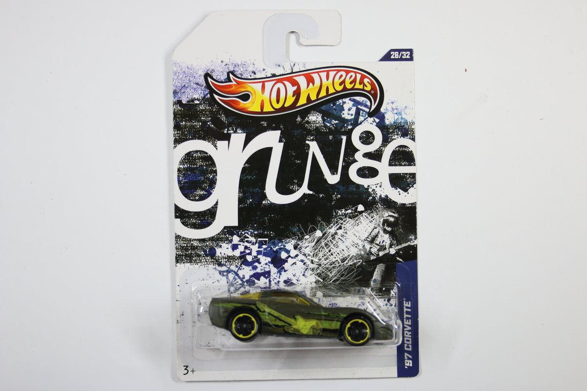 [Pre-owned] Hot Wheels Jukebox Series (2012) 26/32 - '97 Corvette "Grunge"
