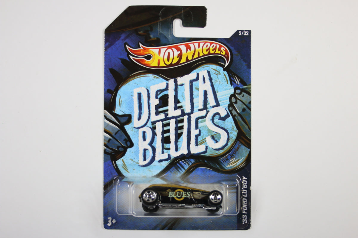 [Pre-owned] Hot Wheels Jukebox Series (2012) 02/32 - '33 Ford Lo Boy "Delta Blues"