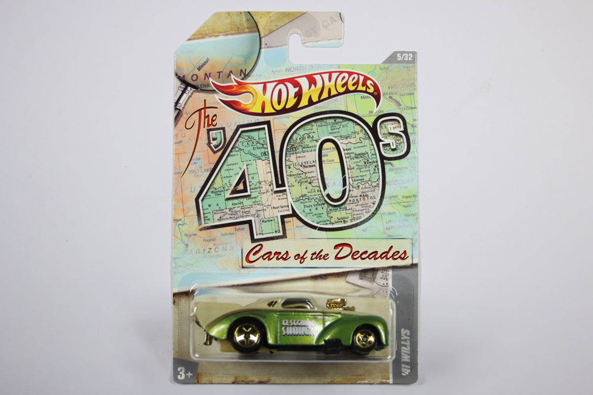 [Pre-owned] Hot Wheels Cars of the Decades (2011) 05/32 - '41 Willys "40s"