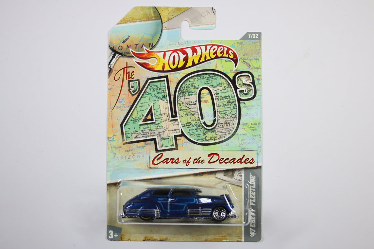 [Pre-owned] Hot Wheels Cars of the Decades (2011) 07/32 - '47 Chevy Fleetline "40s"