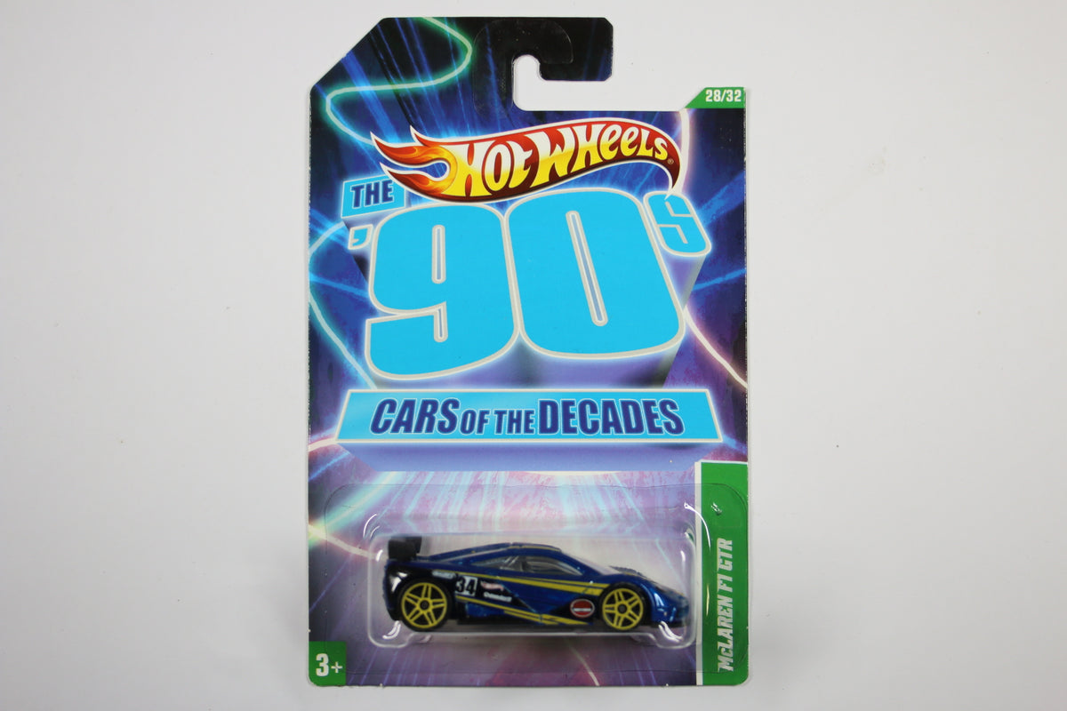 [Pre-owned] Hot Wheels Cars of the Decades (2011) 28/32 - McLaren F1 GTR "90s"