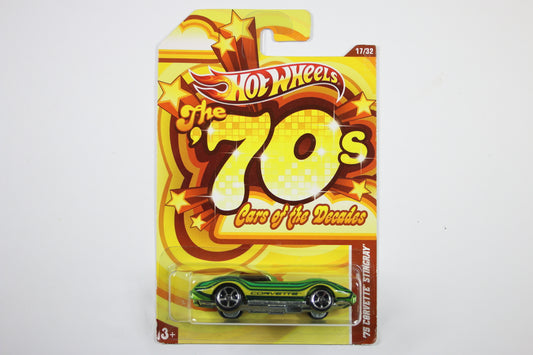 [Pre-owned] Hot Wheels Cars of the Decades (2012) 17/32 - '75 Corvette Stingray "70s"