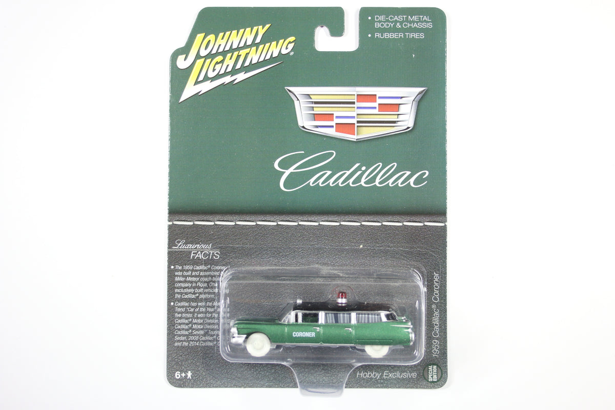 [White Lightning] 1959 Cadillac Hearse - Coroner (Green)
