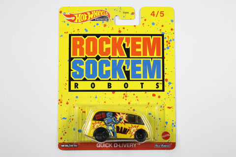 [Damaged] Quick D-Livery / Rock 'Em Sock 'Em Robots