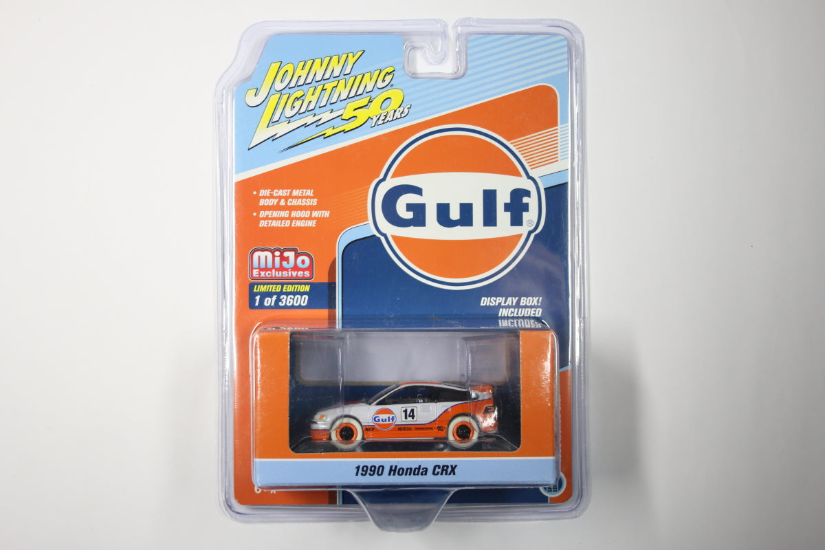 [White Lightning] 1990 Honda CRX (Gulf Oil)