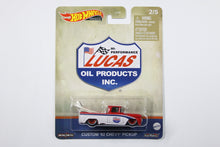 Hot Wheels Pop Culture 2023 Mix 3 Vintage Oil / Custom '62 Chevy Pickup - Lucas Oil
