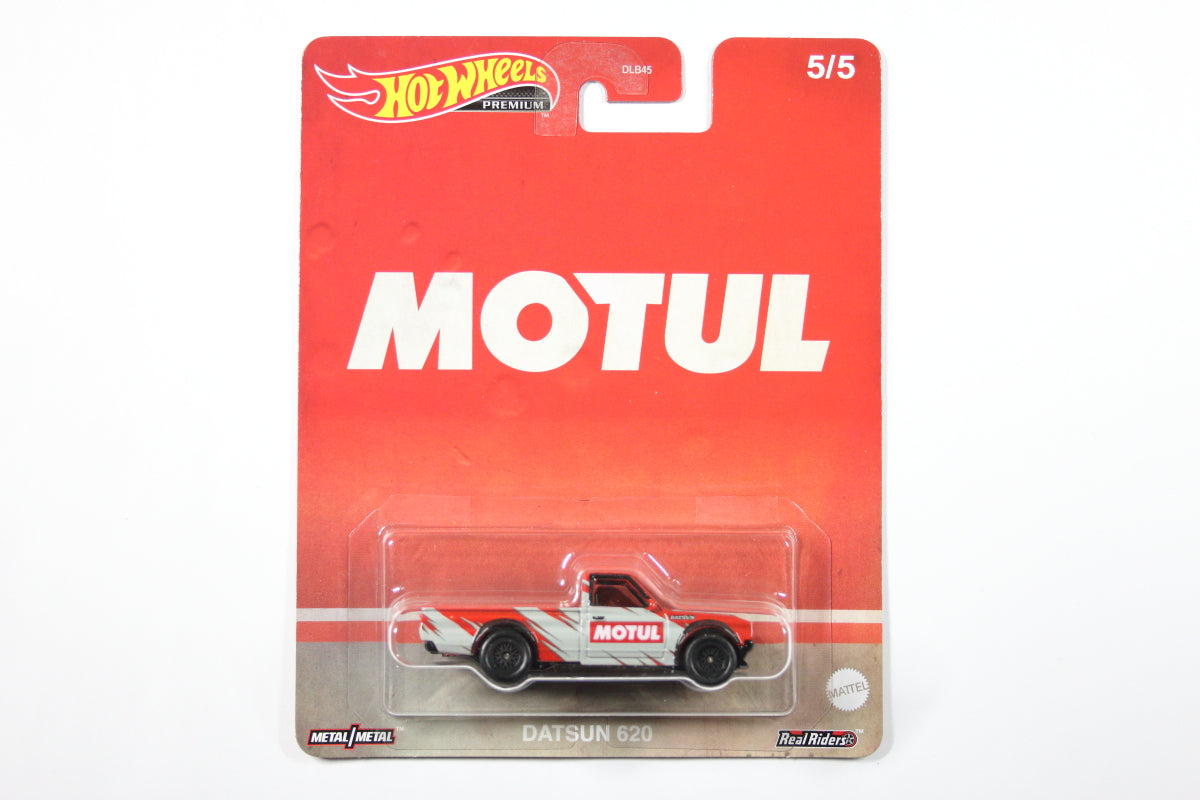 Hot Wheels Pop Culture 2023 Mix 3 Vintage Oil / Datsun 620 - MOTUL