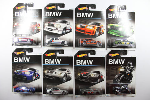 Hot Wheels BMW Series (2016) - Full set of 8