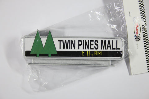 1:43 - Twin Pines Mall sign / Back to the Future