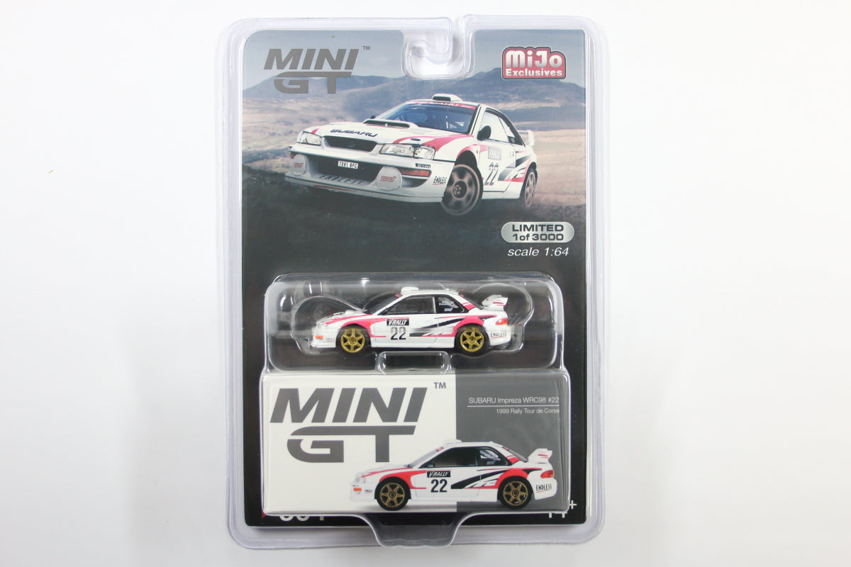 #564 - Subaru Impreza WRC98 1999 Rally Tour de Corse #22 [US Blister Release]