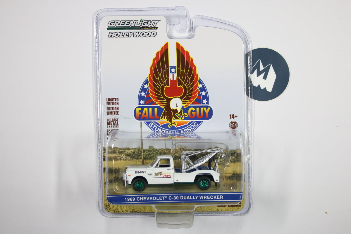 [Green Machine] Fall Guy Stuntman Association / 1969 Chevrolet C-30 Dually Wrecker - Jerry’s Towing