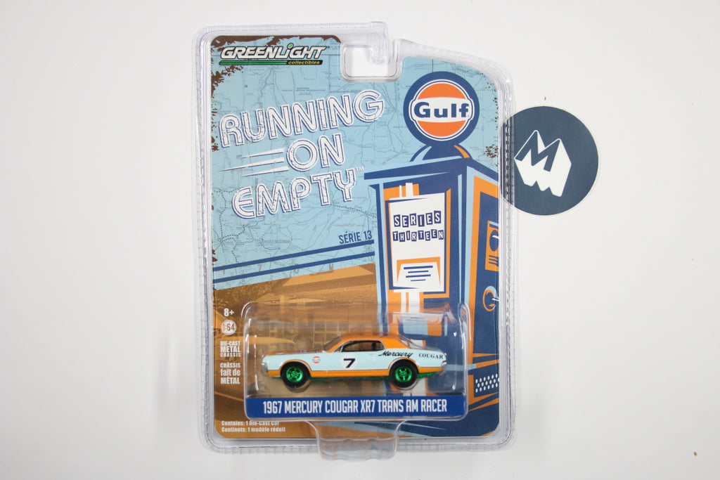 [Green Machine] 1967 Mercury Cougar XR7 Trans Am Racer - Gulf Racing ...