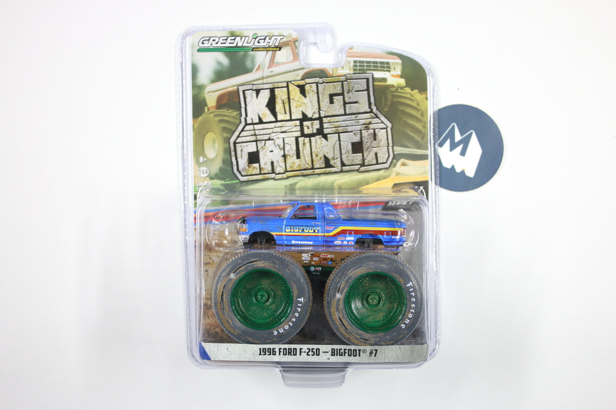 [Green Machine] Bigfoot #7 / 1996 Ford F-250 Monster Truck (Dirty Version)