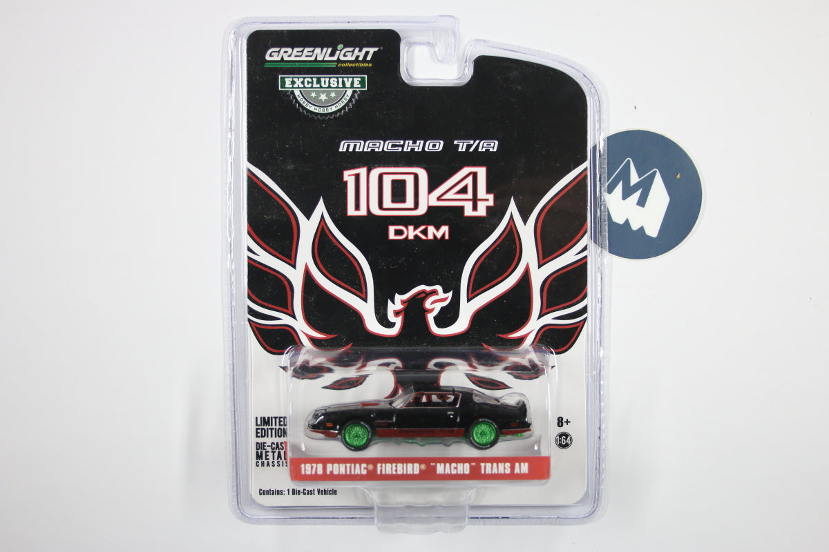 [Green Machine] 1978 Pontiac Firebird "Macho Trans Am" #104 of 204 by Mecham Design (Black and Red)