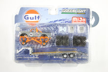 [Green Machine] 1972 Gulf Chevrolet K-10 Monster Truck with Gooseneck Trailer and Tyres
