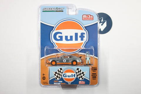 [Green Machine] 2021 Ford Mustang Mach 1 with Racing Driver (Gulf Oil)