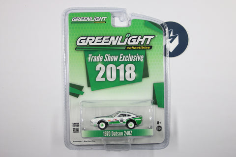 [Green Machine] 1970 Datsun 240Z - #18 GreenLight Racing Team (2018 GreenLight Trade Show Exclusive)