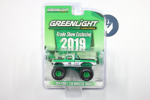 [Green Machine] 1974 Ford F-250 Monster Truck - #19 GreenLight Racing Team