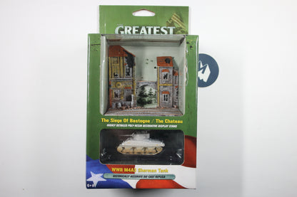 [White Lightning] The Chateau resin display with WWII M4A3 Sherman Tank