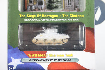[White Lightning] The Chateau resin display with WWII M4A3 Sherman Tank