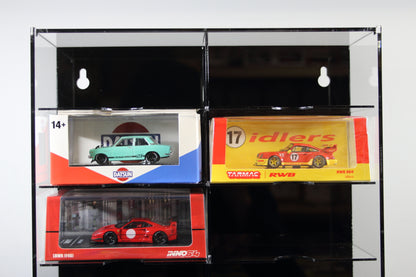 1:64 Showcase 12-Car Wall Mount Display Case