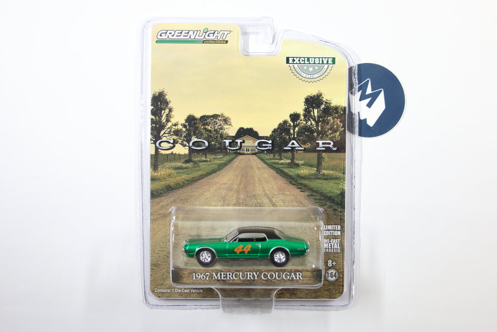 [Green Machine] 1967 Mercury Cougar - Race Car #44 – Modelmatic