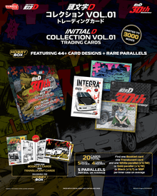 Tarmac Cards Initial D Collection Vol.01 "30th Anniversary" - Hobby Box