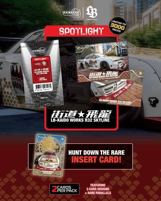 Tarmac Cards Spotlight - LB-KAIDO WORKS R32 SKYLINE "Flying Dragon"