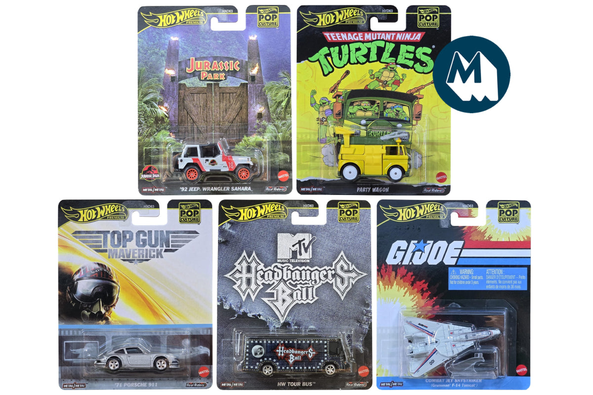 Hot Wheels Pop Culture 2025 Mix 4