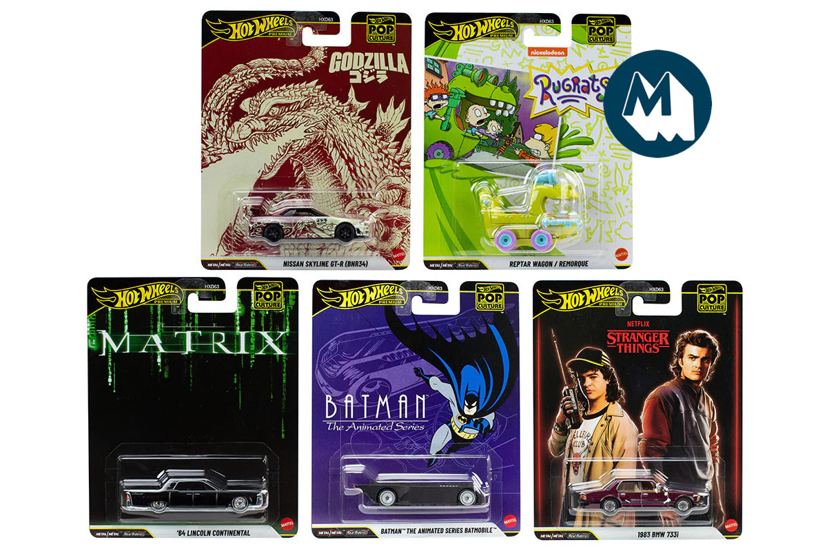 [Pre-Order] Hot Wheels Pop Culture 2026 Mix 1