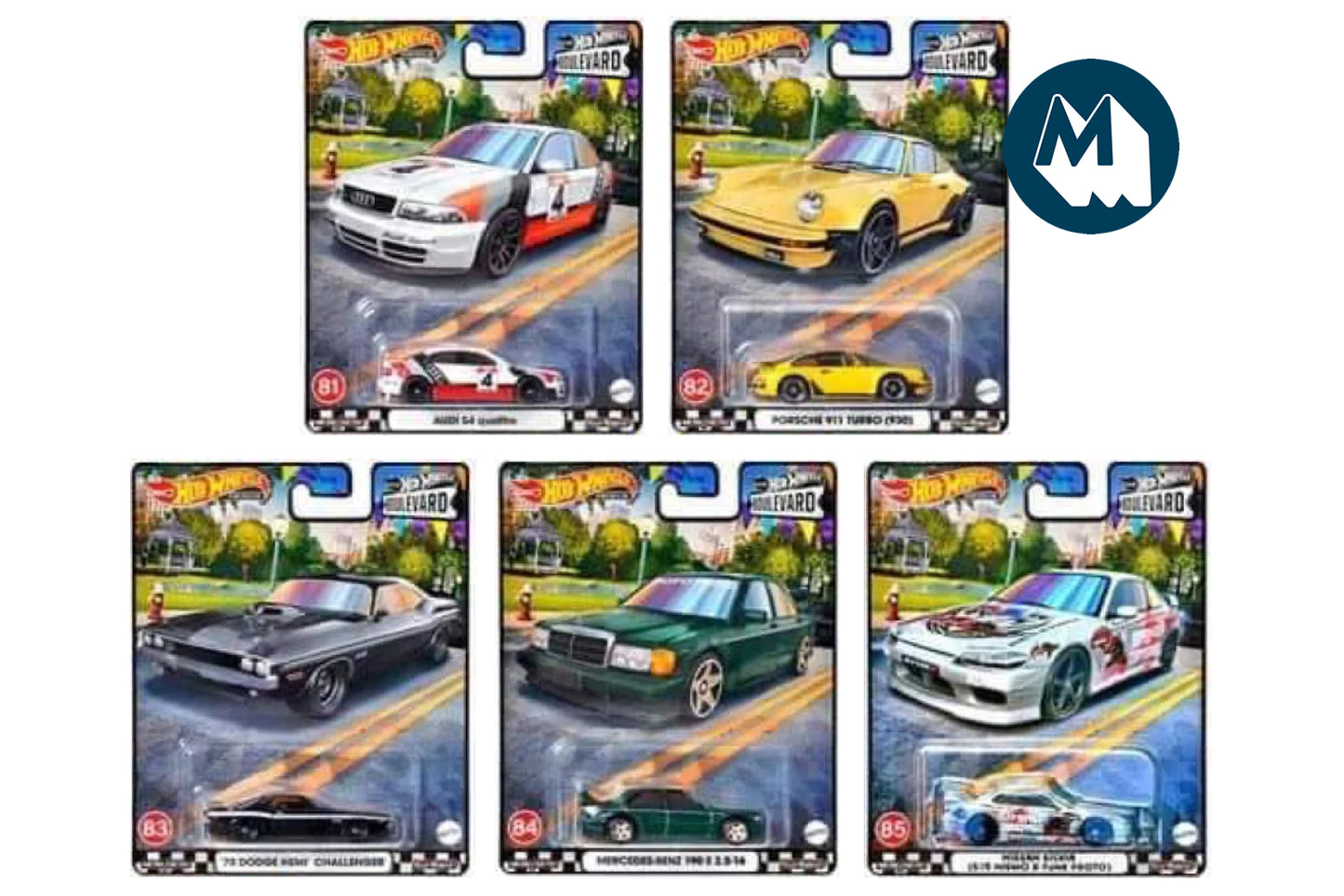 Hot Wheels Boulevard 2023 / #081/82/83/84/85 - Boulevard 2023 Mix 4