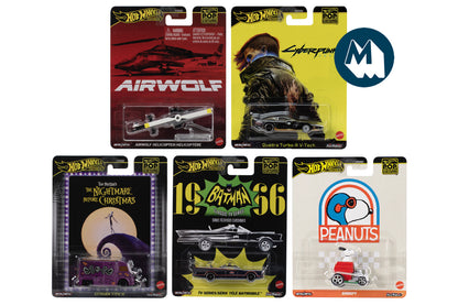 HOT WHEELS PREMIUM Snoopy Peanuts Racing Club Cultura Pop 1:64 POSTA - Foto 9