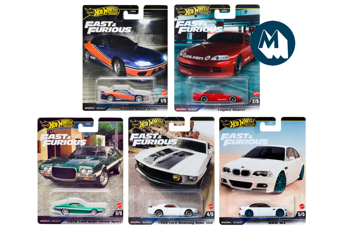 Hot Wheels Fast & Furious Premium 2024 Mix 2 / Full sets