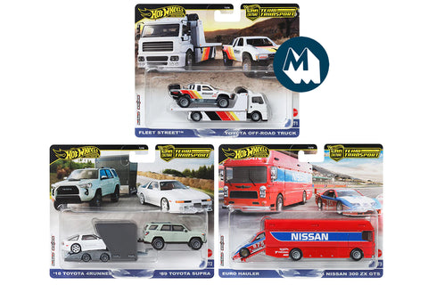 [Pre-Order] Hot Wheels Team Transport 2024 Mix 4 - Set of 3 (#71/72/73)