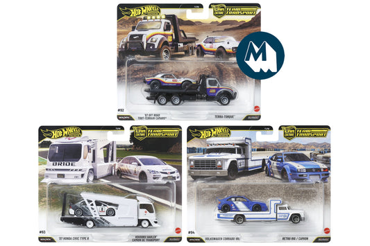 [Pre-Order] Hot Wheels Team Transport 2026 Mix 3 - Set of 3 (#92/93/94)