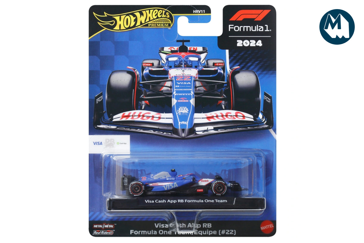 Hot Wheels Premium 2024 Formula 1 - Visa Cash App RB F1 Team (#22)