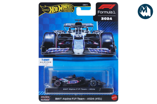 Hot Wheels Premium 2024 Formula 1 - BWT Alpine F1 Team - A524 (#31)