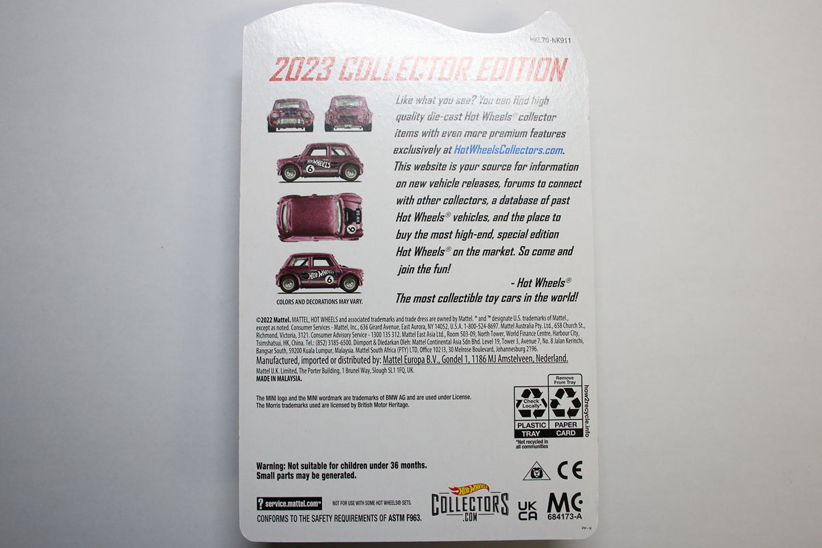 Hot Wheels Collector Edition 2023 - Morris Mini