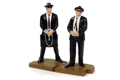 1:18 - 1974 Dodge Monaco / The Blues Brothers "Bluesmobile" with figures