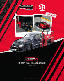 [Pre-Order] LB-ER34 Super Silhouette Skyline - Advan