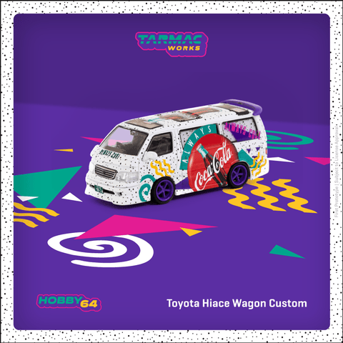 [Pre-Order] Toyota Hiace Wagon Custom - Coca-Cola Delivery Van