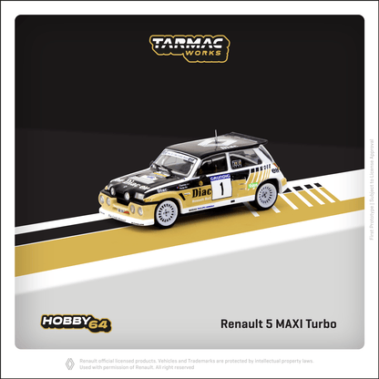 Renault 5 MAXI Turbo, Rallye du Var 1986, François Chatriot / Michel Périn
