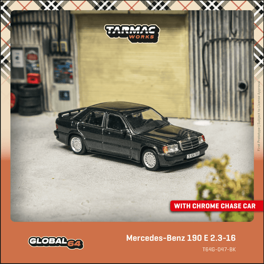 [Pre-Order] Mercedes-Benz 190 E 2.3-16 (Blue-Black Metallic)